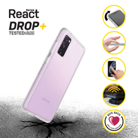 OtterBox React Samsung Galaxy S20 FE 5G - clear - ProPack- beschermhoesje