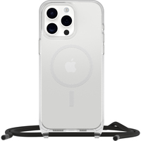 OtterBox React Necklace Case MagSafe Apple iPhone 15 Pro Max - Transparent - ProPack (ohne Verpackung - nachhaltig) - Schutzhülle mit Kette/Umhängeband