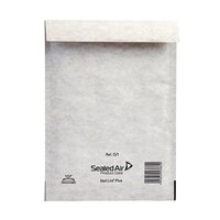 Mail Lite Plus Bubble Lined Postal Bag Size D/1 180x260mm Oyster Wh(Pack of 100)