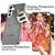 NALIA Translucent Glitter Cover compatible with Samsung Galaxy S24 Plus Case, See Through Silicone Phonecase with integrated Diamond Sequins, Slim Glamour Bumper Sparkle Protect...