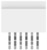 Steckverbinder, 6-polig, 1-reihig, RM 1 mm, Lötstift, Buchse, verzinnt, 84984-6