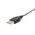 Jabra schnurgebundene Headsets Evolve 40 Mono USB Anschluss, mit Mute-Taste und Lautstärke-Regler am Kabel, Zertifiziert für Microsoft Bild 2
