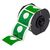 Raised Profile Labels for BBP3X/S3XXX/i3300 Printers 60.96 mm x 60.96 mm 118074, Green, Self-adhesive printer label, Polyester,Printer Labels