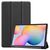Tri-fold caster hard shell cover - Black for Samsung Galaxy Tab S6 Lite Tablet-Hüllen