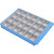 Caja para insertar en cajoneras modulares Combi, para cajones de H x A x P 42,5 x 225 x 309 mm, máximo 6 cajas por cajón, con subdivisión.
