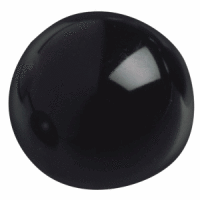 Kugelmagnet 30mm Durchmesser 0,6kg Haftkraft 10 Stück schwarz