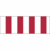 Tonpapier Streifen 130g/qm 49,5x68cm weiß/rot