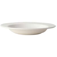 Royal Bone Ascot Deep Plates in Cream Made of Bone China 230mm 230(�)mm/ 9"