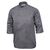 Chef Works Unisex Chefs Jacket in Grey - Polycotton with 3/4 Sleeve - S