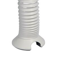 Vertical cable spiral for electric height adjustable single desks
