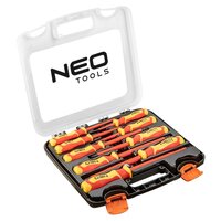 NEO Tools szigetelt csavarhúzó készlet 9db (04-142)