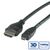 Roline HDMI High Speed Ethernet --> micro HDMI kábel 2m (11.04.5581-10)