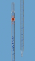 1,0ml Pipetas graduadas AR-GLAS® clase AS graduación azul Tipo 3