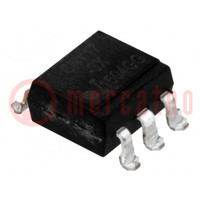Optocoupler; SMD; Ch: 1; OUT: transistor; Uinsul: 5.3kV; Uce: 70V