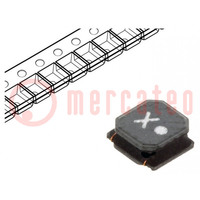 Inductor: wire; SMD; 220uH; Ioper: 170mA; 4Ω; ±20%; Isat: 275mA
