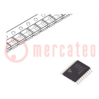 IC: digitális; D flip-flop; Ch: 8; LCX; SMD; TSSOP20; tekercs,szalag