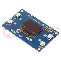 Dev.kit: Microchip AVR; ATTINY; for devices with displays; 3VDC