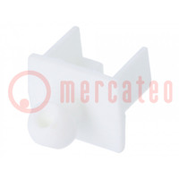 Protection cap; white; Application: RJ45 sockets