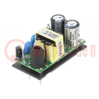 Converter: AC/DC; 6W; 90÷264VAC; Usup: 120÷370VDC; Uout: 24VDC; 83%