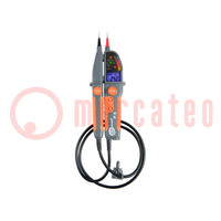 Tester: elettrico; LCD; 3,5 cifre (1999); VAC: 6÷1000V; 16÷400Hz