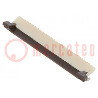 Connector: FFC/FPC; horizontal; PIN: 40; top contacts,ZIF; SMT