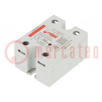 Relay: solid state; Ucntrl: 4÷32VDC; 25A; 48÷280VAC; RSR52; 1-phase
