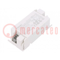 Power supply: switching; LED; 21W; 30÷42VDC; 500mA; 198÷264VAC