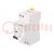 RCBO breaker; Inom: 10A; Ires: 10mA; Max surge current: 250A; IP20