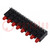 LED; in housing; red; 2.8mm; No.of diodes: 8; 20mA; 60°; 1.2÷4mcd