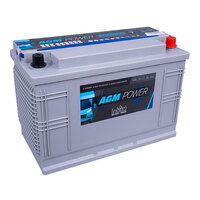 INTACT AGM-Power AGM100 12V 100Ah AGM Versorgungsbatterie