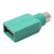 VALUE PS/2 - USB Maus-Adapter, grün