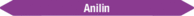 Mini-Rohrmarkierer - Anilin, Violett, 0.8 x 10 cm, Polyesterfolie, Seton, Weiß