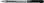 Kugelschreiber BP-S Matic, nachfüllbar, transparentes Gehäuse, dokumentenecht, 0.7mm (F), Schwarz