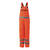 Warnschutzbekleidung Latzhose Winter, orange, wasserdicht, Gr. S - XXXXL Version: XL - Größe XL