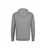 Hakro Kapuzen-Sweatshirt Bio-Baumwolle #560 Gr. 2XL grau meliert