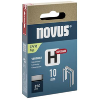 AGRAFES À FIL FIN H TYPE 37 10 MM SUPER HARD 850 PC(S) NOVUS 042-0786 DIMENSIONS (L X L) 10 MM X 10.6 MM