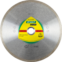 KLINGSPOR 325372 DISCOS DE CORTE DIAMANTADOS PARA AMOLADORAS ANGULARES, DT 600 F, 230 X 22.23 MM, 6600 RPM