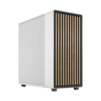 FRACTAL DESIGN NORTH XL CHALK WHITE MESH- THREE 140MM ASPECT PWM FANS INCLUDED- TYPE C USB- EATX AIRFLOW FULL TOWER PC GAMING CA
