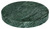 Deko-Tablett Kayo; 10x2 cm (ØxH); grün/grau; rund; 4 Stk/Pck
