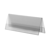 Menükartenhalter / Dachständer / Tischaufsteller / Eiskartenhalter mit 3 Einschüben | 150 x 55 mm