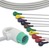LifePak Compatible 10 Lead ECG Cable