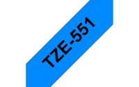 TZe-Schriftbandkassetten TZe-551, schwarz auf blau Bild1