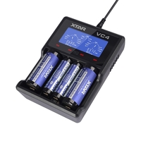 Xtar Smart-Charger VC4 für 4 x 18650 Li-Ion + Ni-MH Lader - 1er Pack