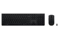 Lenovo 4X31K03931 teclado Ratón incluido RF Wireless + Bluetooth Inglés de EE. UU. Negro