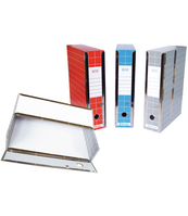 Resisto BOX 1 scatola per la conservazione di documenti Cartoncino Grigio