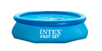 Intex 28120 Aufstellpool Aufblasbarer Pool Rund Blau