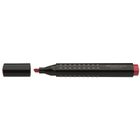 Faber-Castell 150321 marqueur indélébile Pointe biseautée Rouge 1 pièce(s)