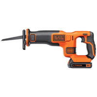 Black & Decker BDCR18-QW Säbelsäge Schwarz, Orange