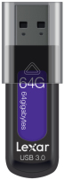 Lexar 64GB JumpDrive S57 USB flash drive USB Type-A 3.2 Gen 1 (3.1 Gen 1) Black,Blue