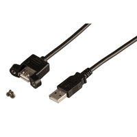 EFB Elektronik K5291SW.1,8V2 cavo USB 1,8 m USB 2.0 USB A Nero